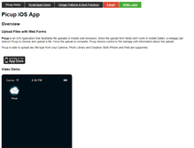 Tablet Screenshot of picupapp.com